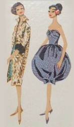 Mattel Barbie, Family, Friends, Fashions Vintage Dolls Identified 11 barbie-doll-clothes-fashions-1959