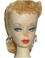Mattel Barbie, Family, Friends, Fashions Vintage Dolls Identified 3 vintage 1959 barbie doll blonde face