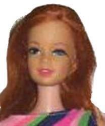 Mattel Barbie, Family, Friends, Fashions Vintage Dolls Identified 18 stacey-doll-uburn-face-1968